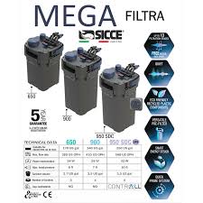 Filtros sicce mega filtra